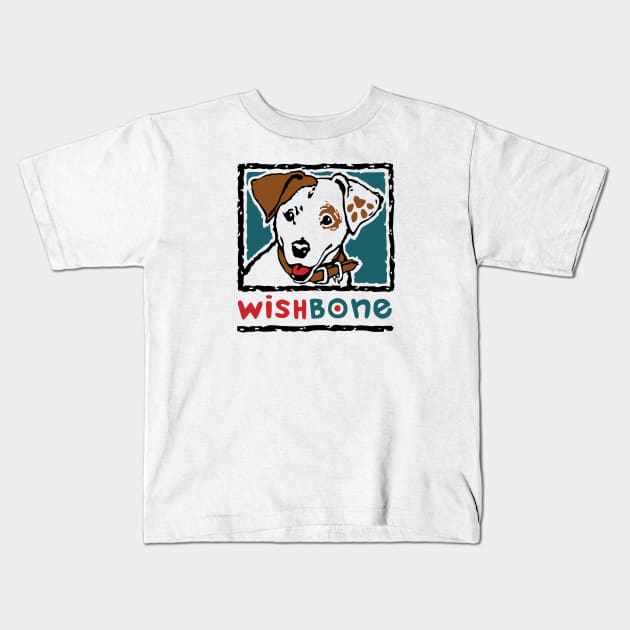 Reading Dog Kids T-Shirt by Vicener